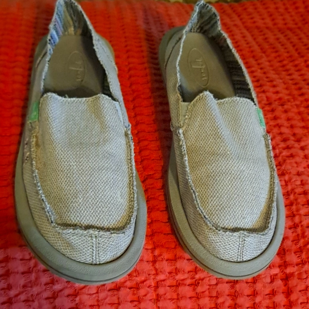 Size 8 Sanuk Donna Hemp Shoes
